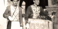 1950 - Tardets 
Dominique Nicibar  et Batita Phino