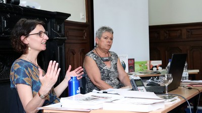 Josette Renaud et Stéphanie Coulais (Photo : ICB)